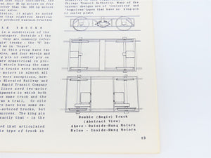 Electric Railway Car Trucks by E. Harper Charlton ©1967 SC Book
