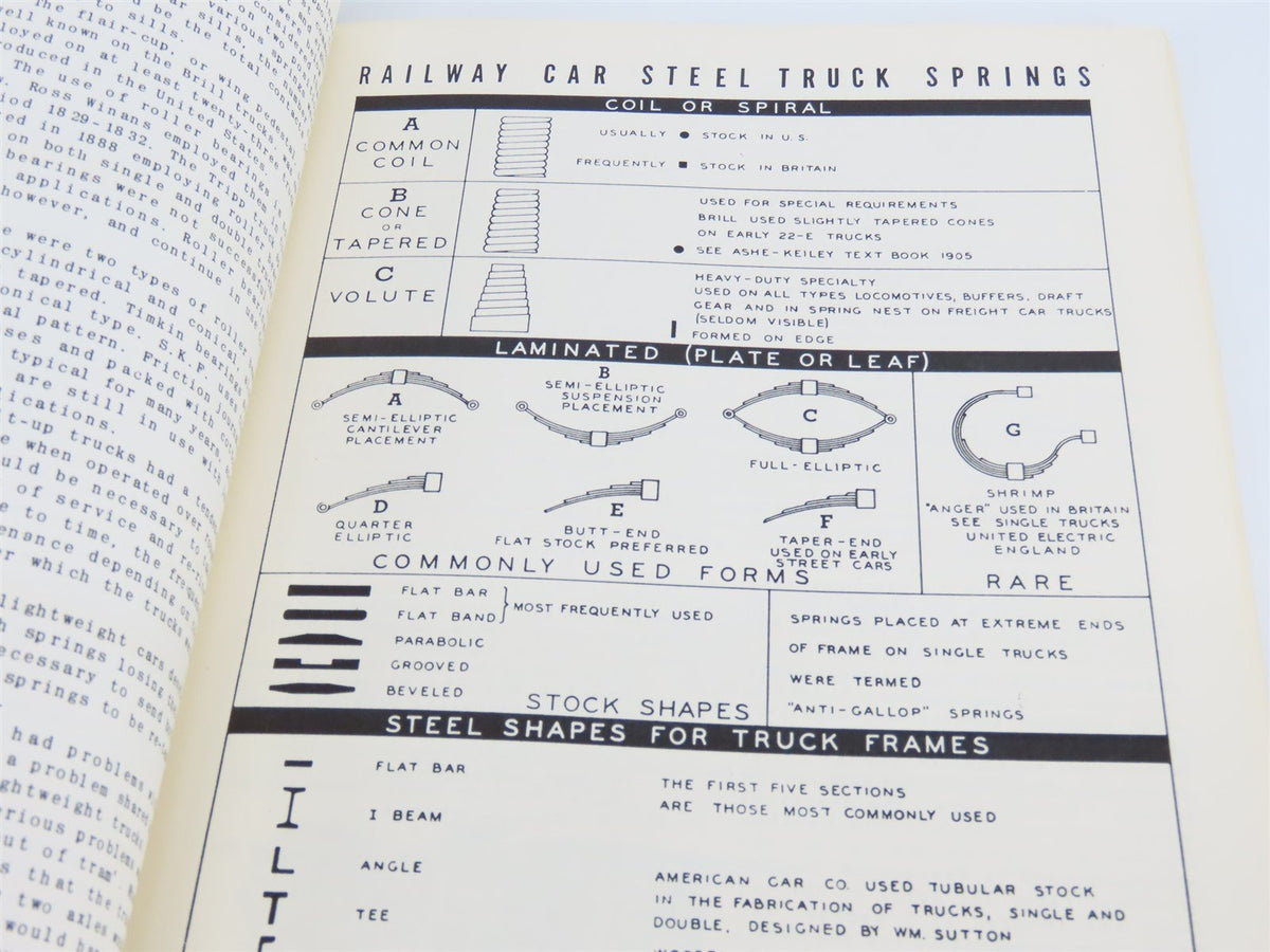 Electric Railway Car Trucks by E. Harper Charlton ©1967 SC Book