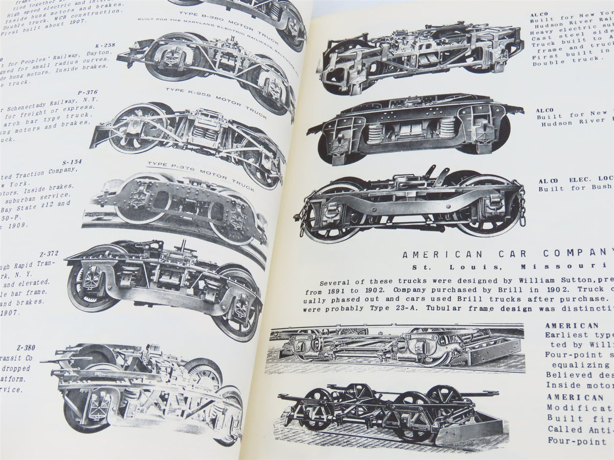 Electric Railway Car Trucks by E. Harper Charlton ©1967 SC Book