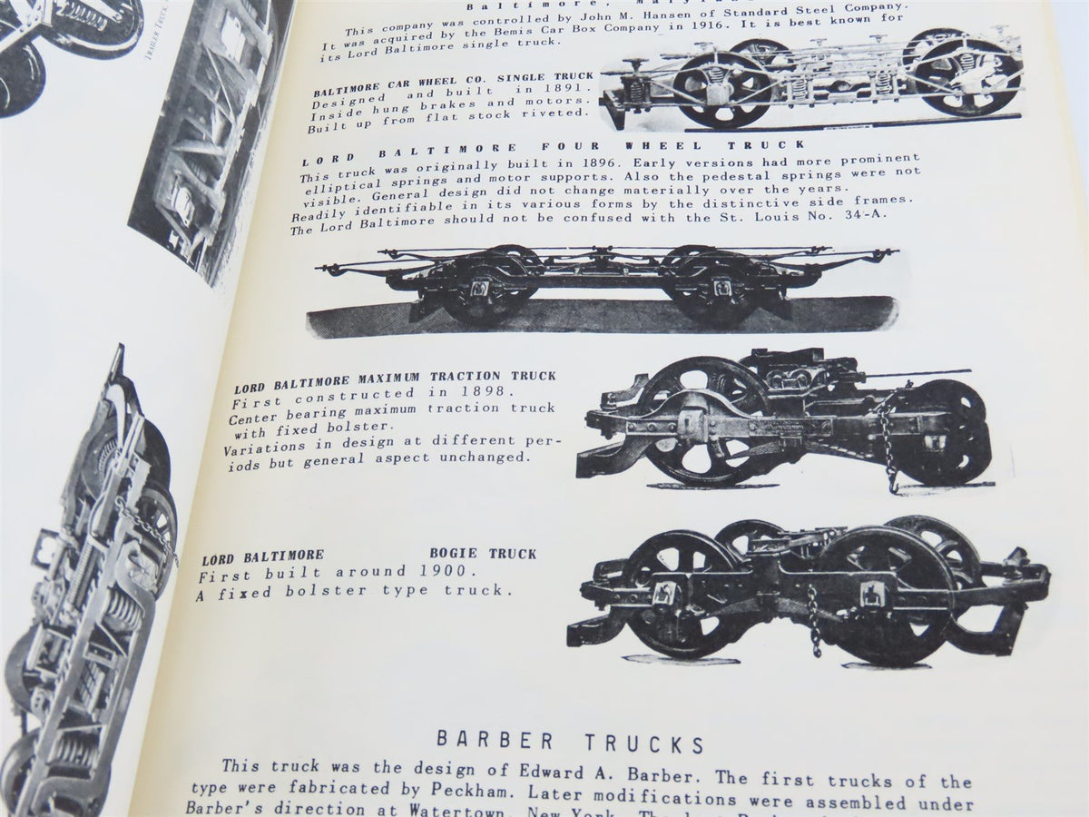 Electric Railway Car Trucks by E. Harper Charlton ©1967 SC Book