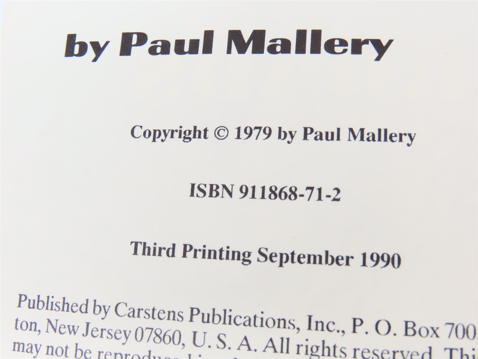 Design Handbook Of Model Railroads by Paul Mallery ©1990 SC Book