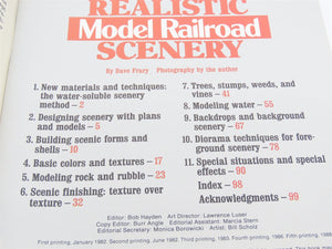 How To Build Realistic Model Railroad Scenery by Dave Frary ©1988 SC Book