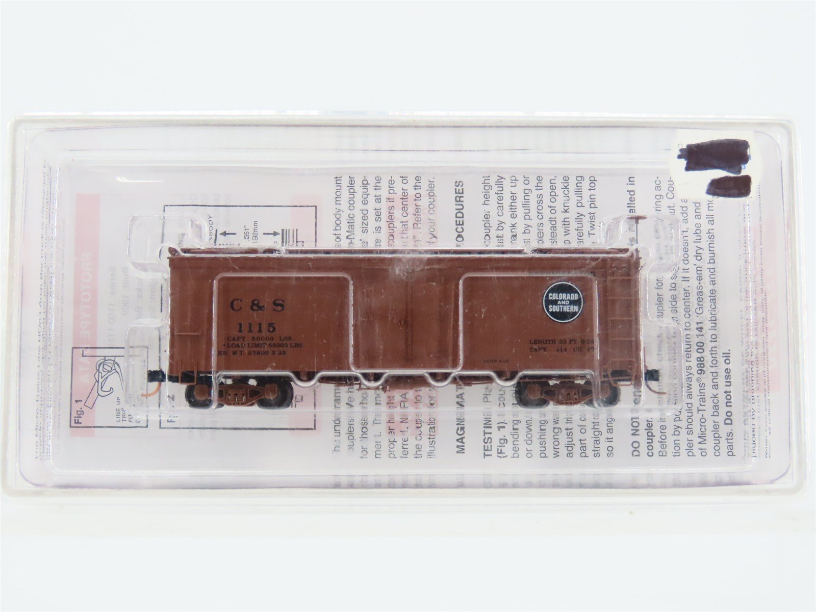 HOn3 Micro-Trains MTL 85000051 C&S Colorado & Southern 30' Reefer #1115 SEALED