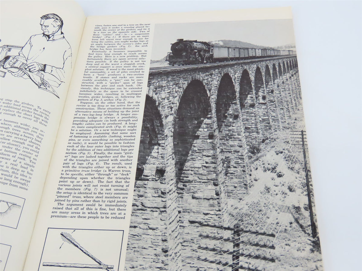 Bridge &amp; Buildings For Model Railroads by Willard V. Anderson, Editor ©1973 Book