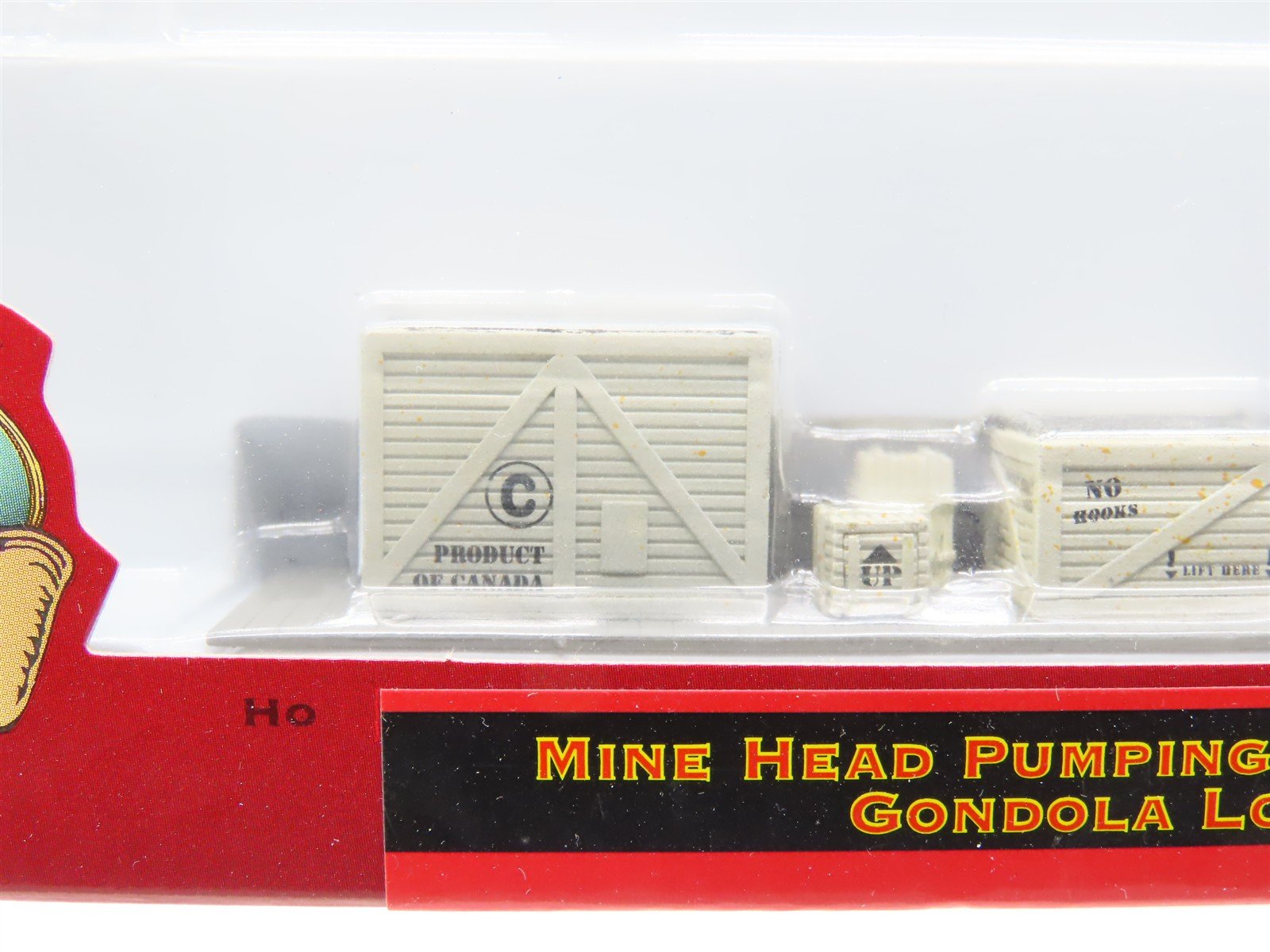 HO Scale Ertl 4159 Mine Head Pumping Machinery Gondola Load SEALED