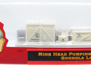 HO Scale Ertl 4159 Mine Head Pumping Machinery Gondola Load SEALED