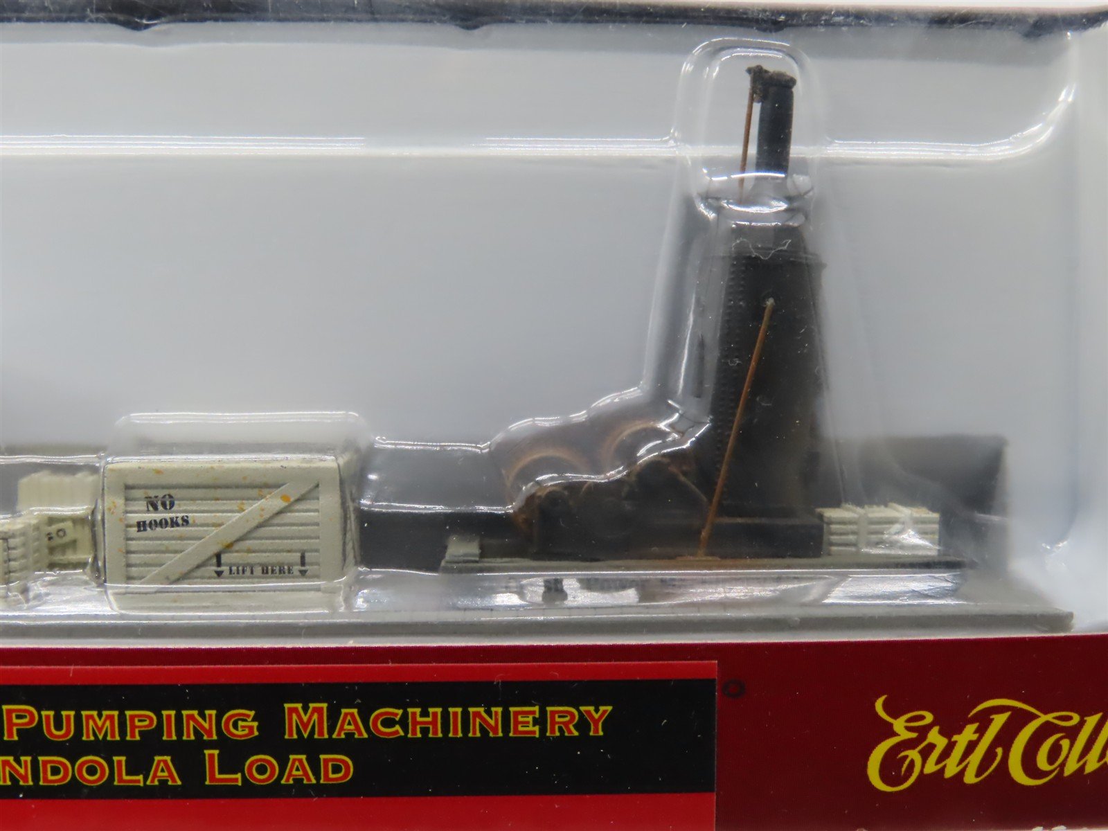 HO Scale Ertl 4159 Mine Head Pumping Machinery Gondola Load SEALED