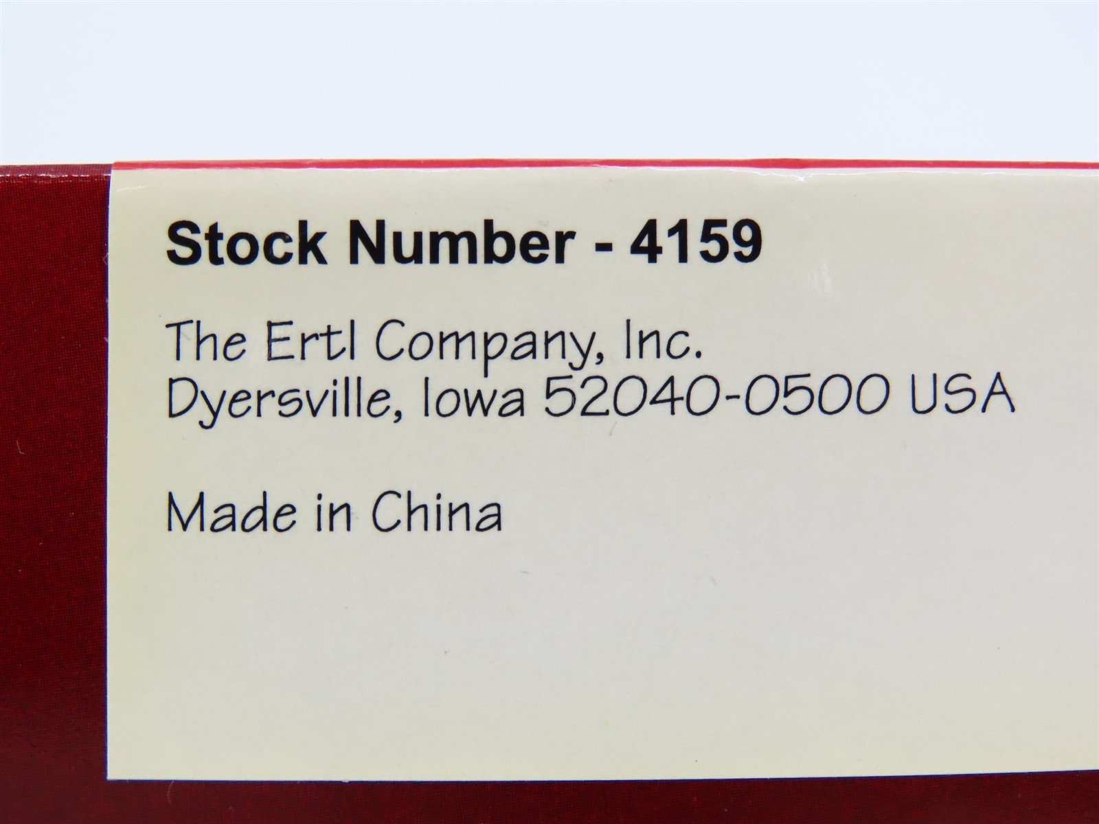 HO Scale Ertl 4159 Mine Head Pumping Machinery Gondola Load SEALED