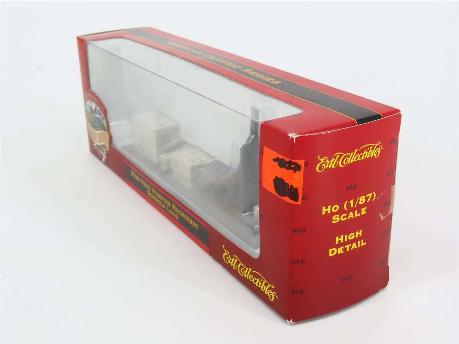 HO Scale Ertl 4159 Mine Head Pumping Machinery Gondola Load SEALED