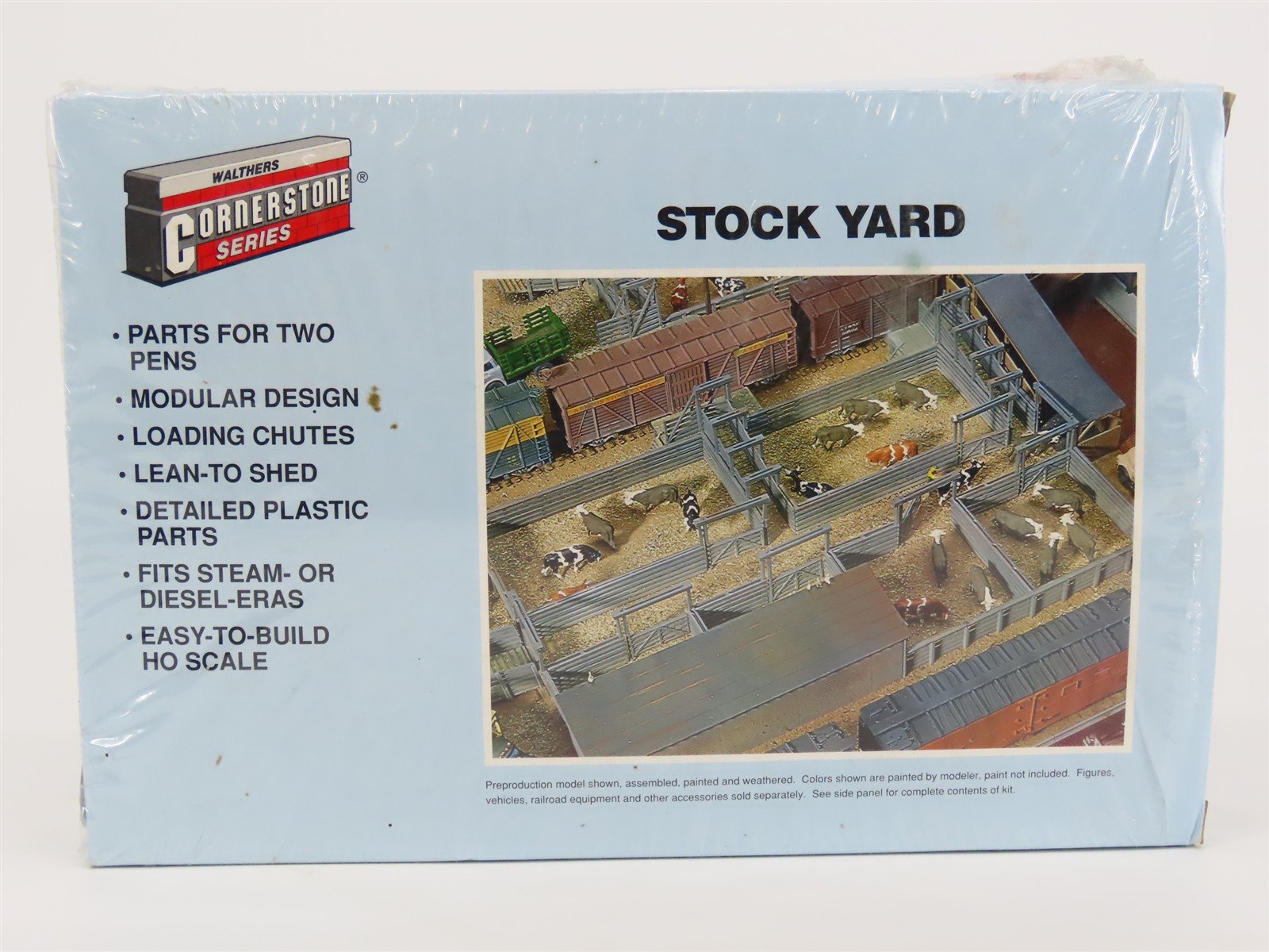 HO Scale Walthers Cornerstone 933-3047 Stock Yard Kit
