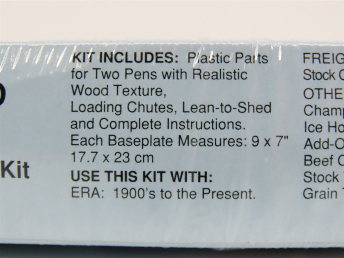 HO Scale Walthers Cornerstone 933-3047 Stock Yard Kit
