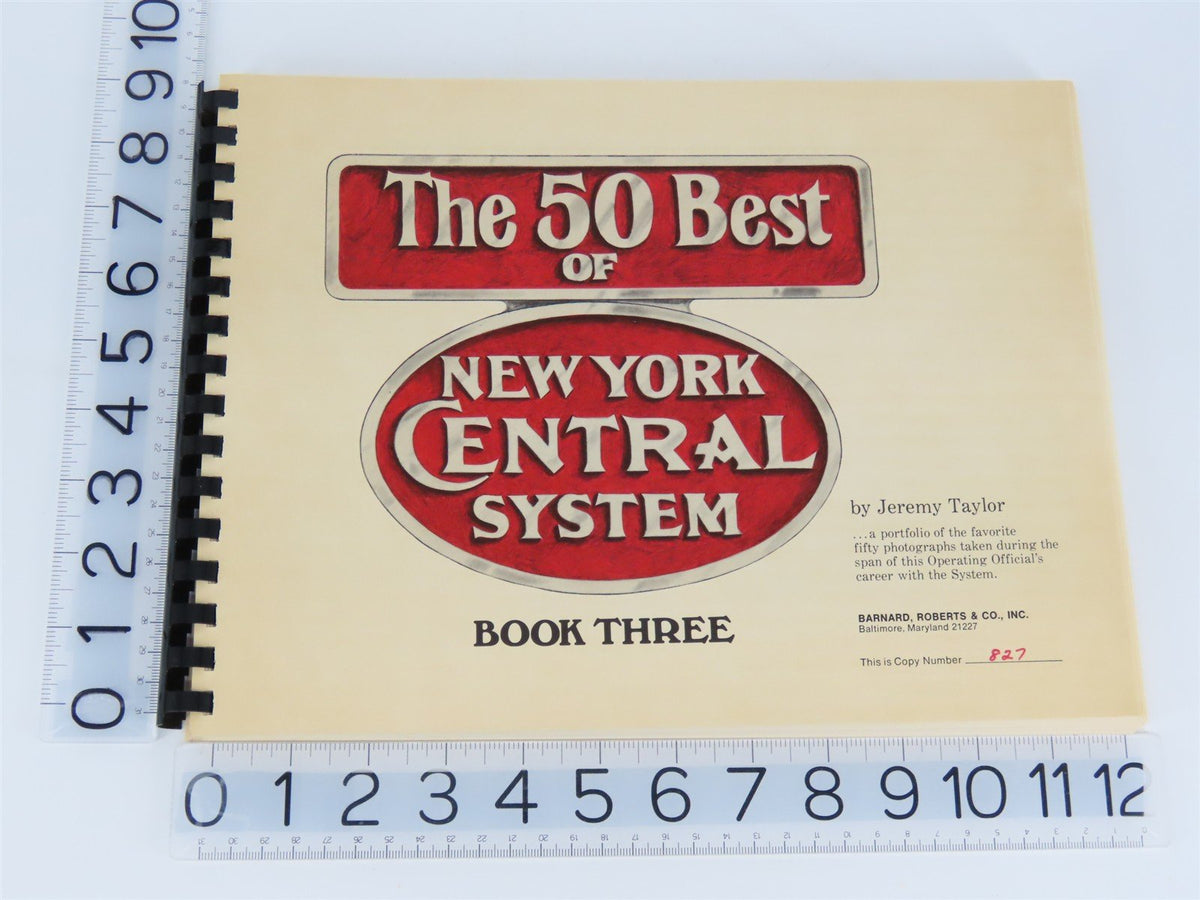 The 50 Best Of New York Central System Book Three by Jeremy Taylor SC Book #827