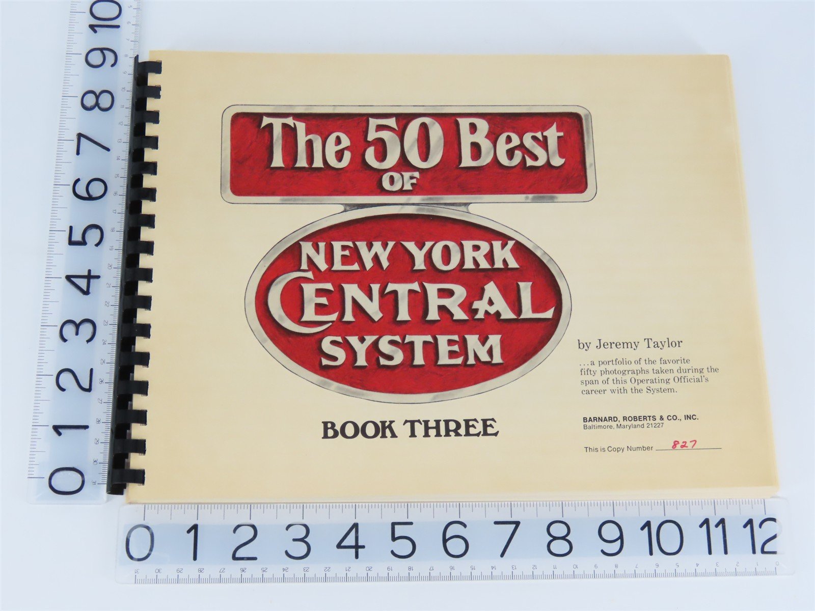 The 50 Best Of New York Central System Book Three by Jeremy Taylor SC Book #827