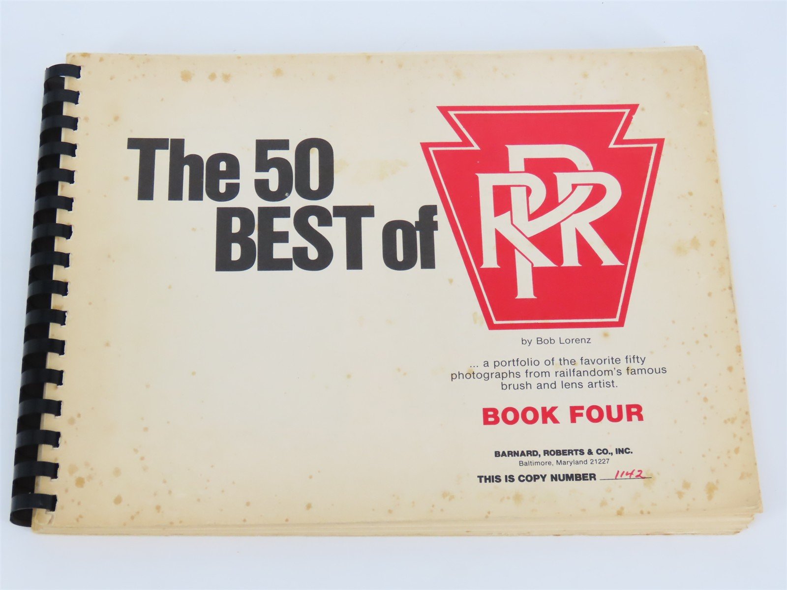 The 50 Best Of PRR Book Four by Bob Lorenz ©1978 SC Book #1142