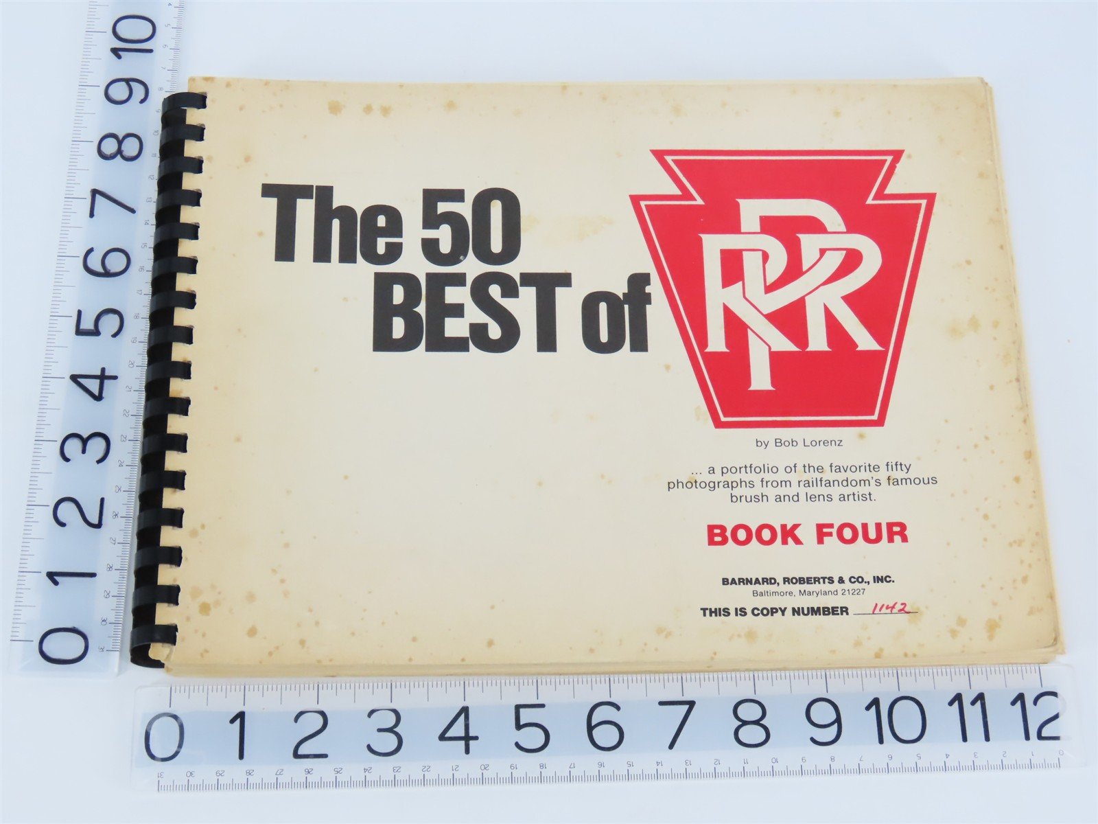 The 50 Best Of PRR Book Four by Bob Lorenz ©1978 SC Book #1142