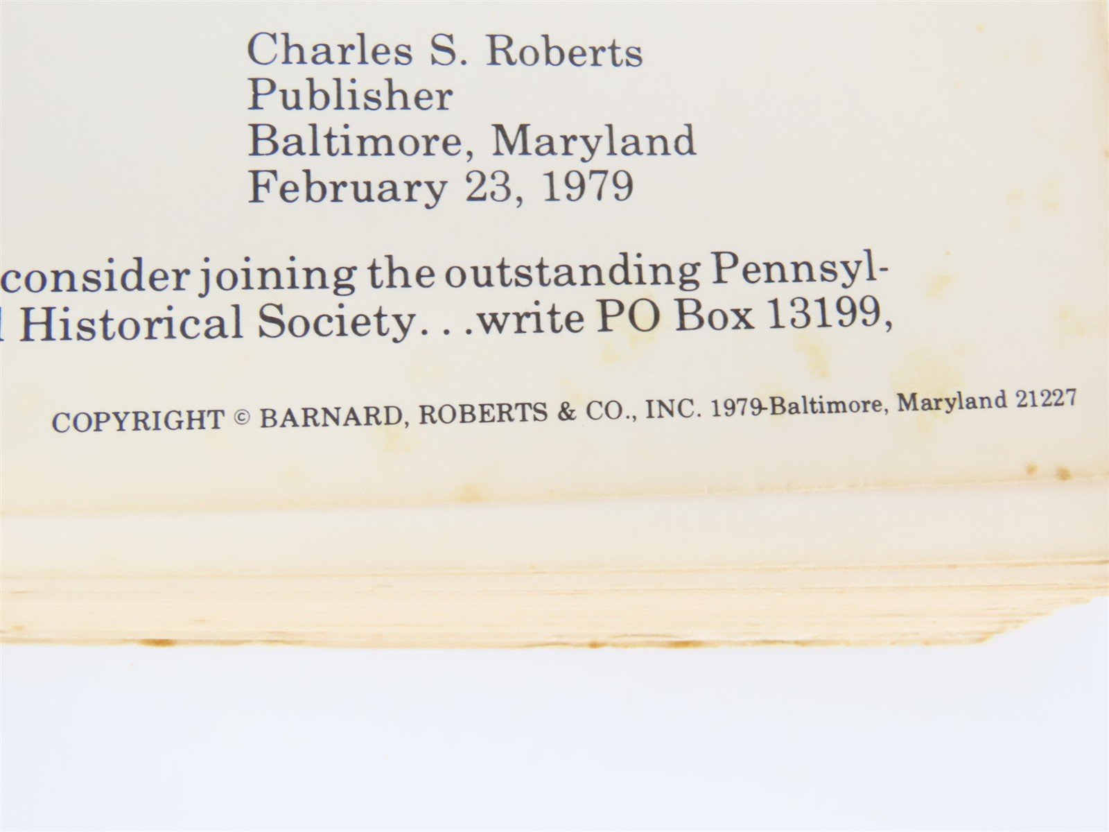 The 50 Best Of PRR Book Four by Bob Lorenz ©1978 SC Book #1142