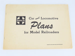 ATSF Santa Fe Car and Locomotive Plans for Model Railroaders ©1953 SC Book