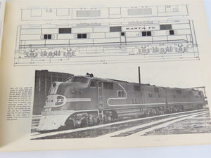 ATSF Santa Fe Car and Locomotive Plans for Model Railroaders ©1953 SC Book