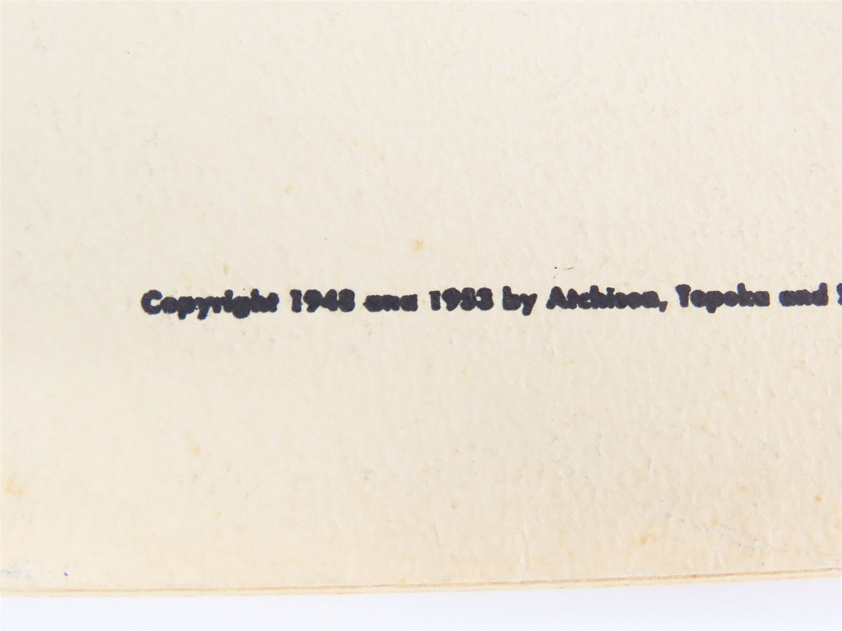 ATSF Santa Fe Car and Locomotive Plans for Model Railroaders ©1953 SC Book