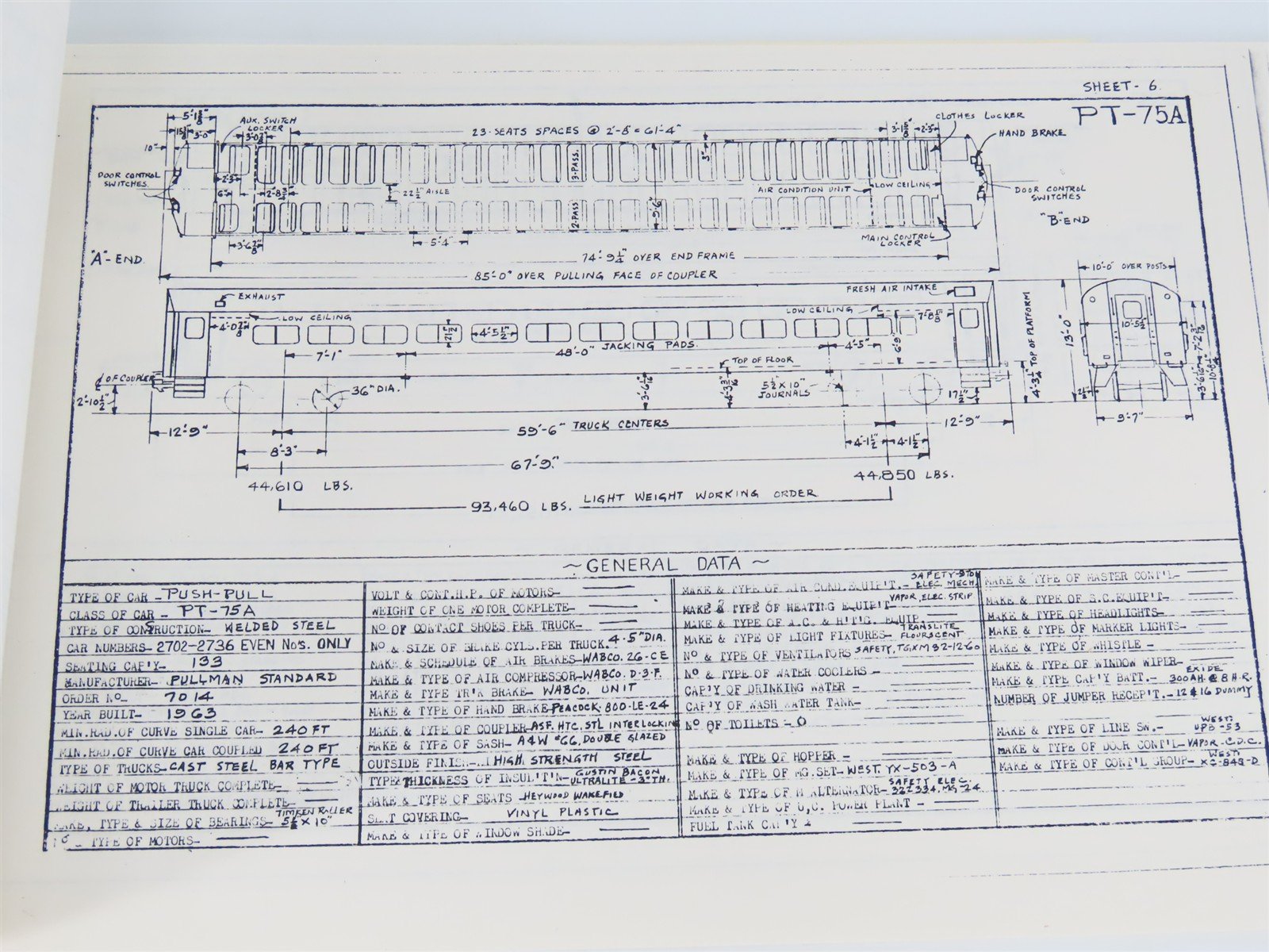 The Long Island Rail Road Equipment Diagrams ©1982 SC Book