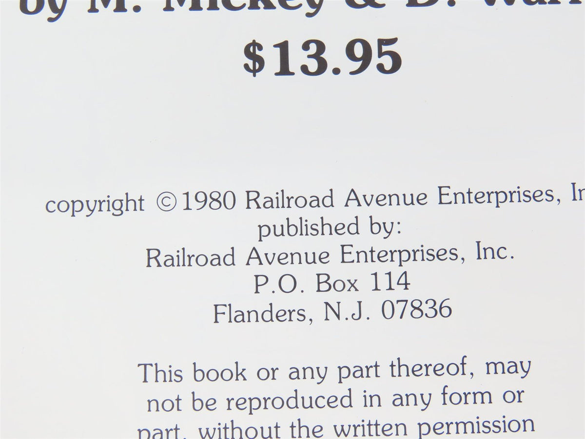 Lehigh Valley Railroad Passenger Cars Photo &amp; Diagram Book No. 1 ©1980 SC Book