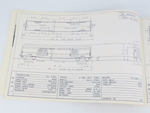 Lehigh Valley Railroad Passenger Cars Photo & Diagram Book No. 1 ©1980 SC Book