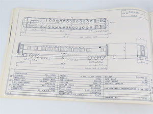 Lehigh Valley Railroad Passenger Cars Photo & Diagram Book No. 1 ©1980 SC Book