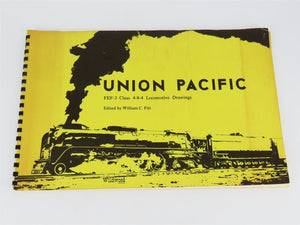 Union Pacific FEF-3 Class 4-8-4 Locomotive Drawings by William C. Fitt SC Book