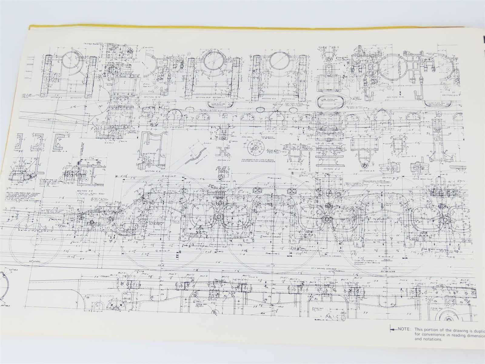 Union Pacific FEF-3 Class 4-8-4 Locomotive Drawings by William C. Fitt SC Book