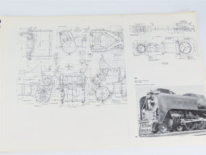 Union Pacific FEF-3 Class 4-8-4 Locomotive Drawings by William C. Fitt SC Book