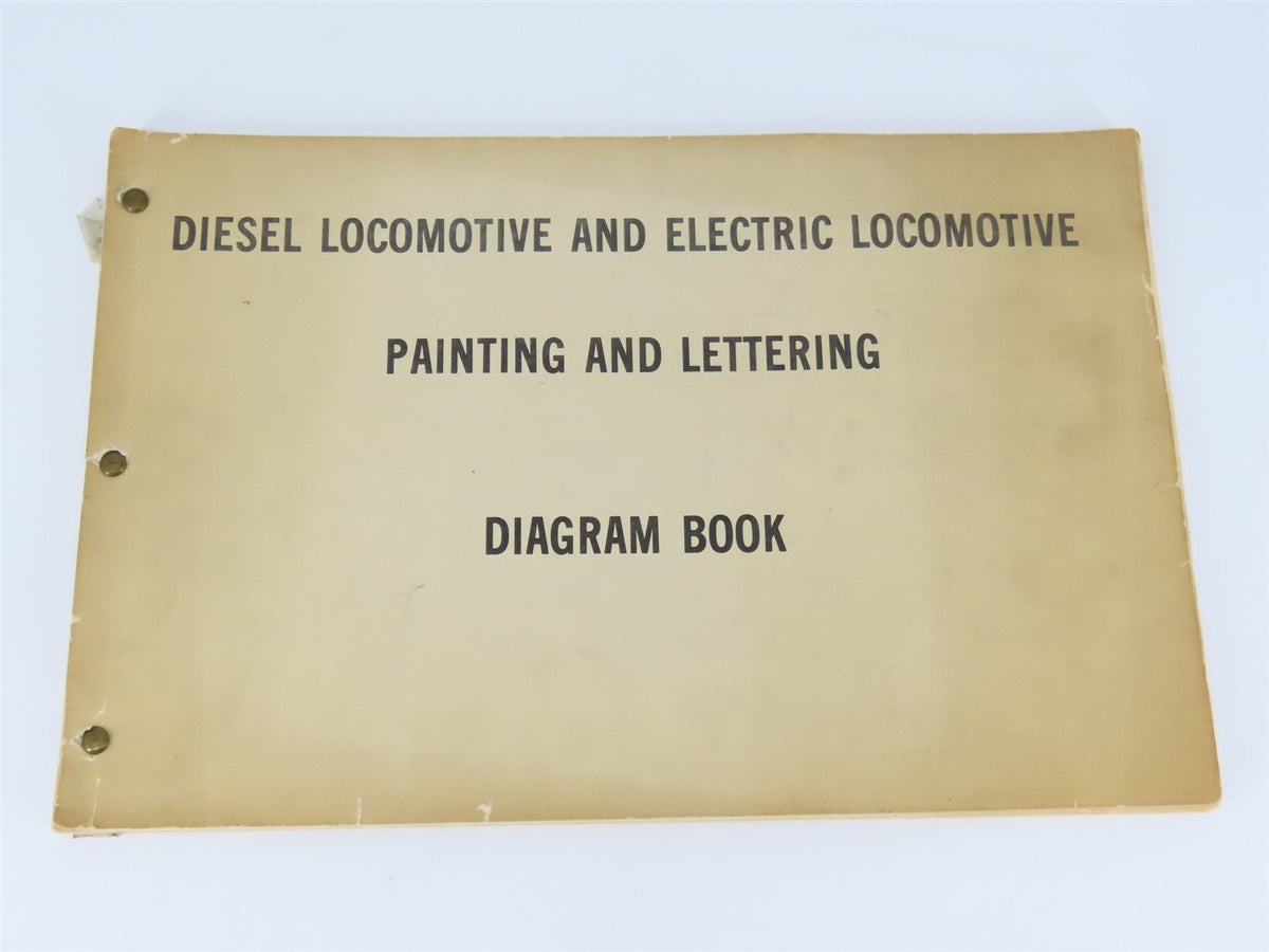 NH Diesel Locomotive And Electric Locomotive Painting &amp; Lettering Diagram
