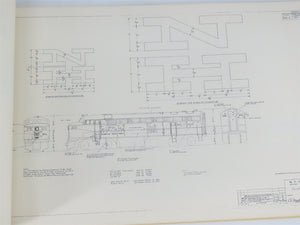 NH Diesel Locomotive And Electric Locomotive Painting & Lettering Diagram