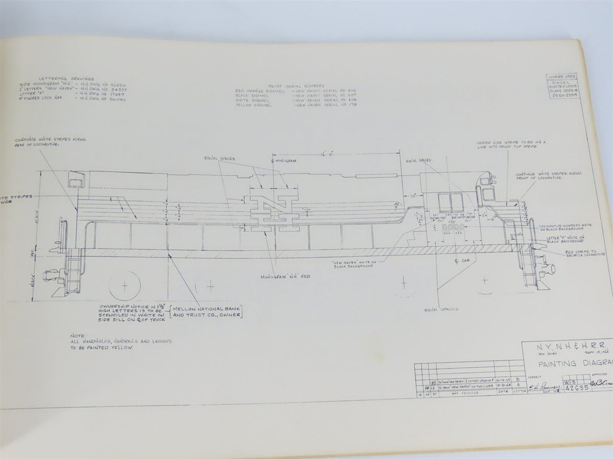NH Diesel Locomotive And Electric Locomotive Painting &amp; Lettering Diagram