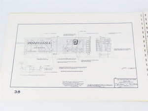 PRR Compendium V. 1 Freight Car Lettering Arrangements 1954-1968 ©1989 SC Book