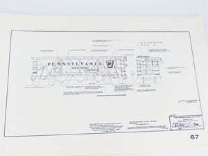 PRR Compendium V. 1 Freight Car Lettering Arrangements 1954-1968 ©1989 SC Book
