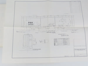 PRR Compendium V. 1 Freight Car Lettering Arrangements 1954-1968 ©1989 SC Book
