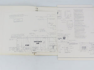 PRR Compendium V. 1 Freight Car Lettering Arrangements 1954-1968 ©1989 SC Book