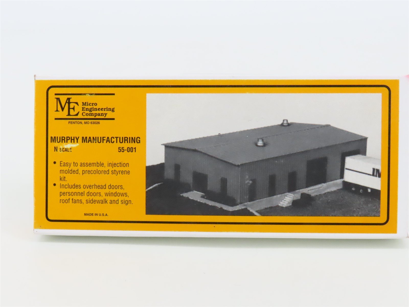 N 1/160 Scale Micro Engineering Kit #55-001 Murphy Manufacturing - Sealed