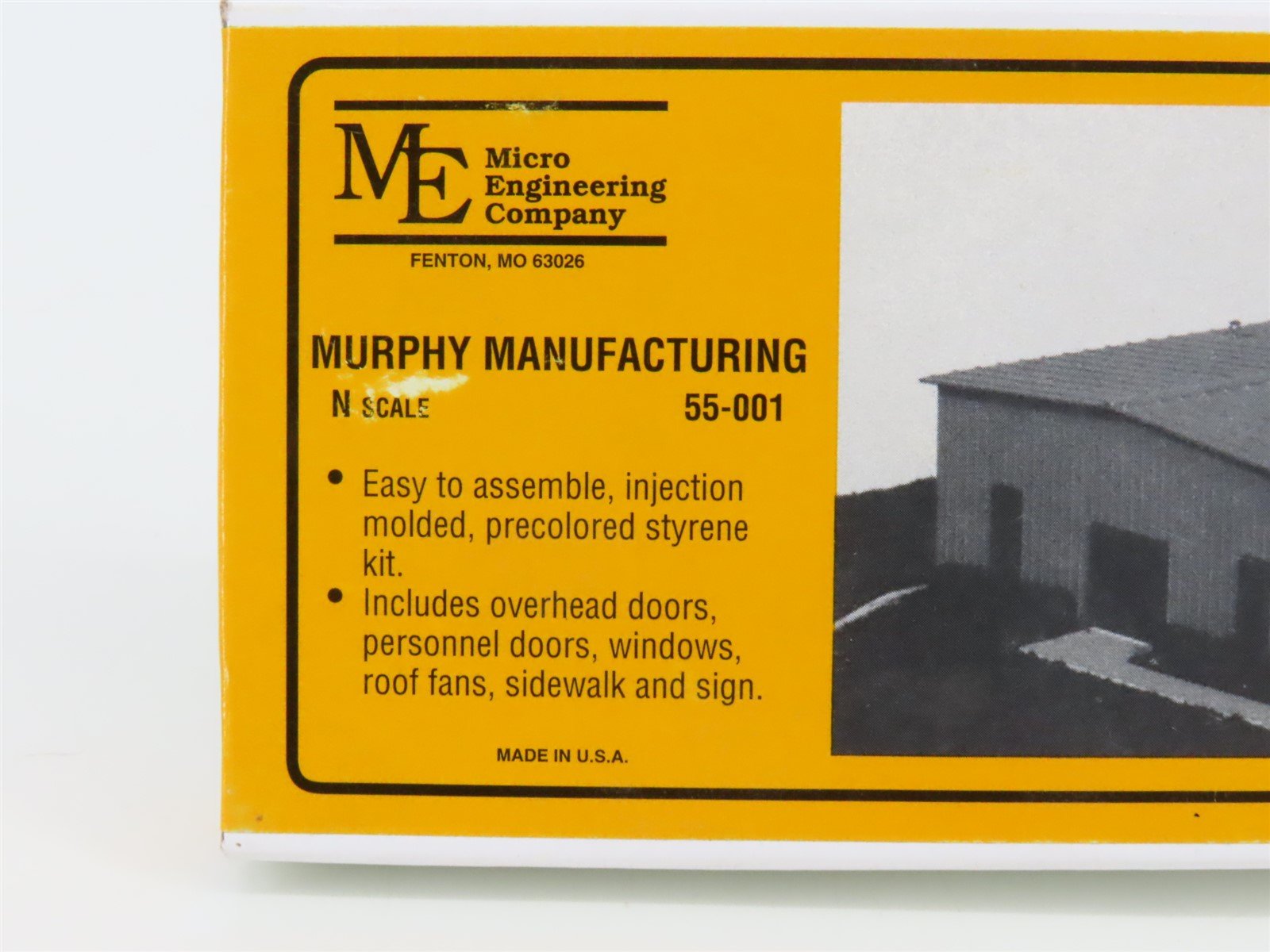 N 1/160 Scale Micro Engineering Kit #55-001 Murphy Manufacturing - Sealed