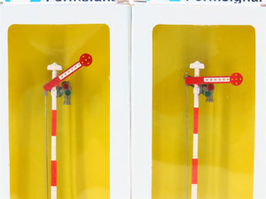 LOT of 5 HO 1/87 Scale Viessmann 4501, 4520, & 4521 European Form Signals