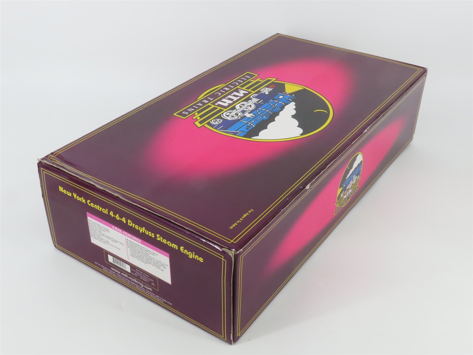 O Gauge 3-Rail MTH 20-3045-1 NYC 4-8-4 Dreyfuss Steam Loco #5445 DOES NOT RUN