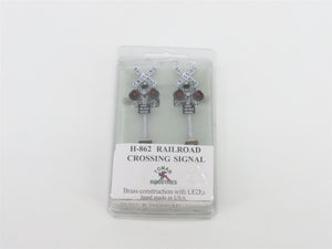 HO Scale Tomar Industries H-862 Brass Railroad Crossing Signal