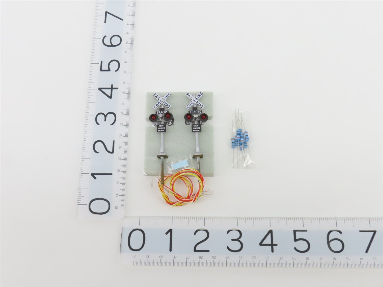 HO Scale Tomar Industries H-862 Brass Railroad Crossing Signal