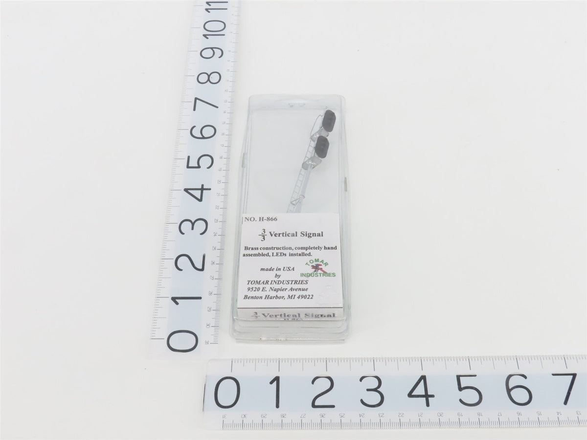 HO Scale Tomar Industries H-866 Brass 3/3 Vertical Signal