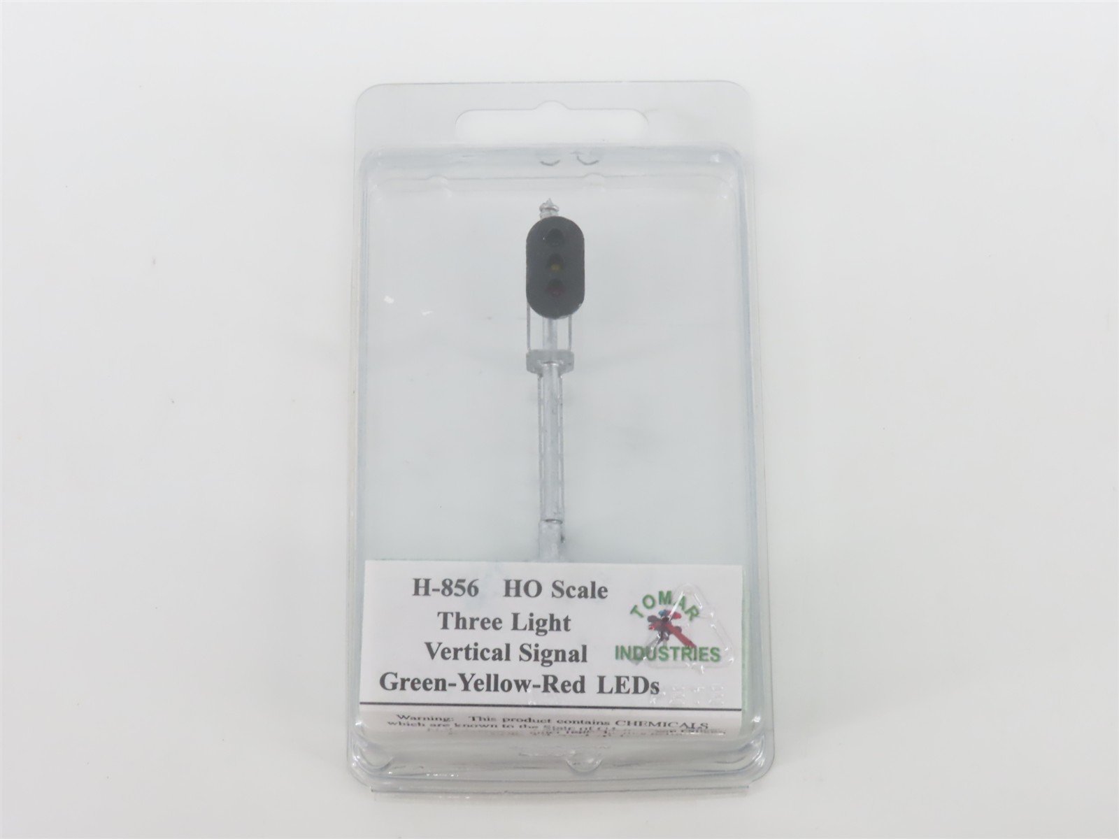 HO Scale Tomar Industries H-856 Brass Three Light Vertical Signal