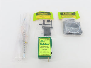 HO Tomar H-863 Brass Crossing Signals w/ Gates + Circuitron, Remote & Cable