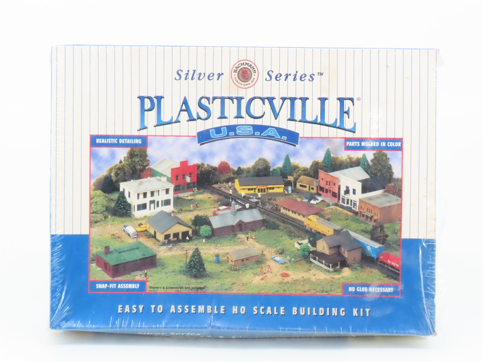 HO 1/87 Scale Bachmann Silver Plasticville USA Kit #45534 Pink Lady Boutique