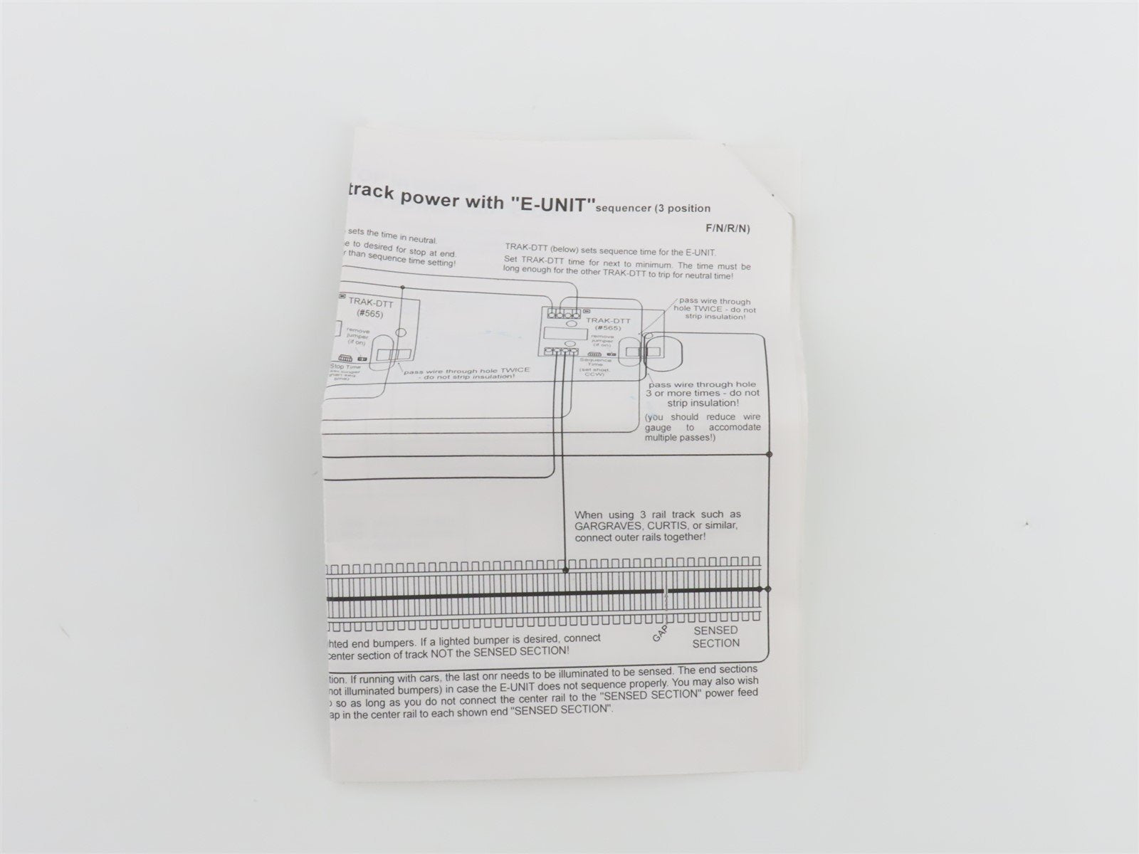 O 1/48 Scale Dallee Electronics #682 Automatic Back-N-Forth for AC Track Power