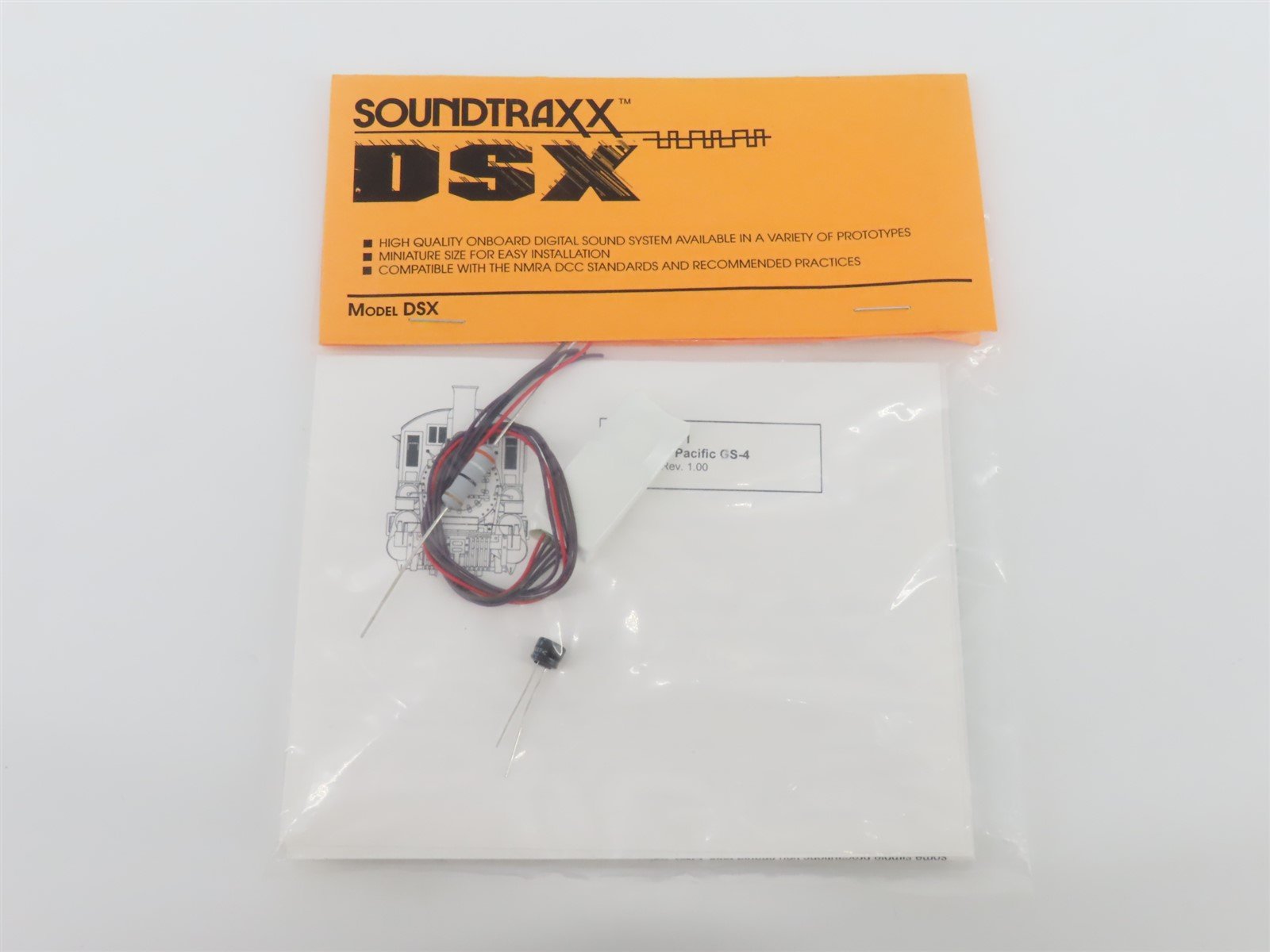 HO 1/87 Scale Soundtraxx DSX 824211 SP GS-4 Decoder