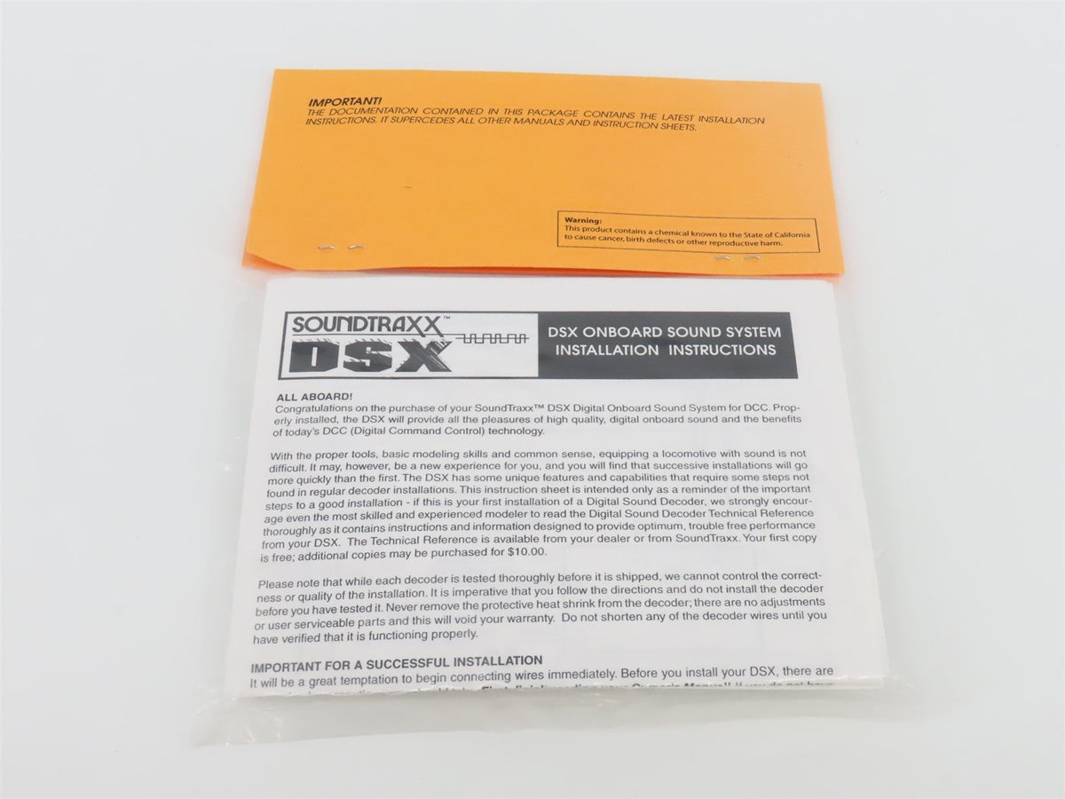 HO 1/87 Scale Soundtraxx DSX 824211 SP GS-4 Decoder